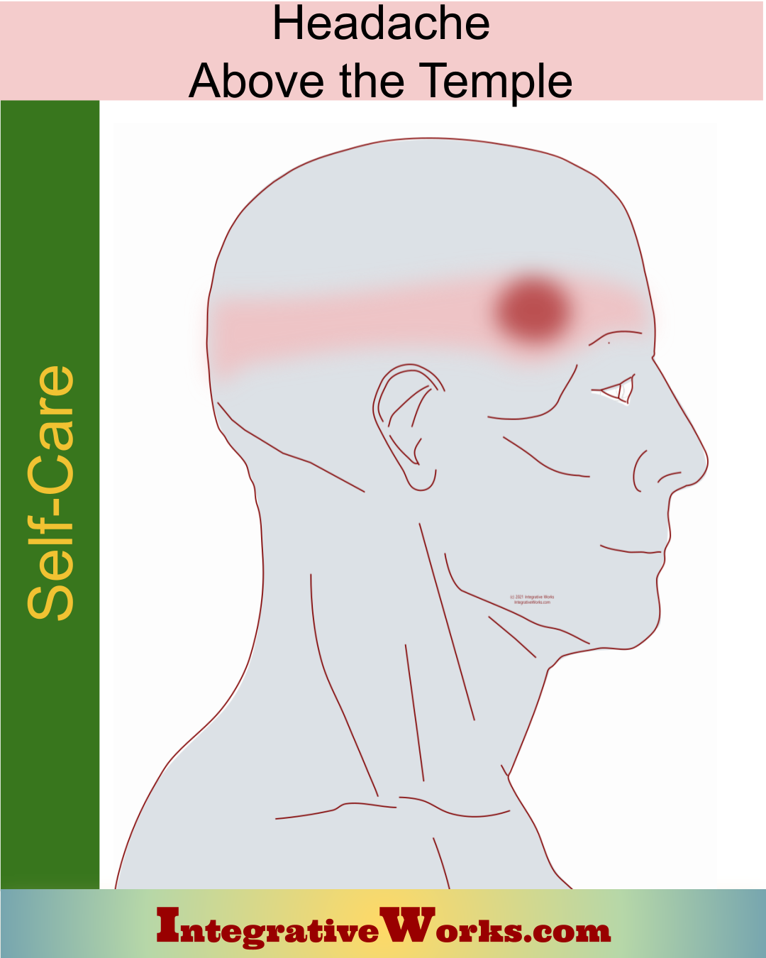 Self Care – Headache Spot Just Above The Temple