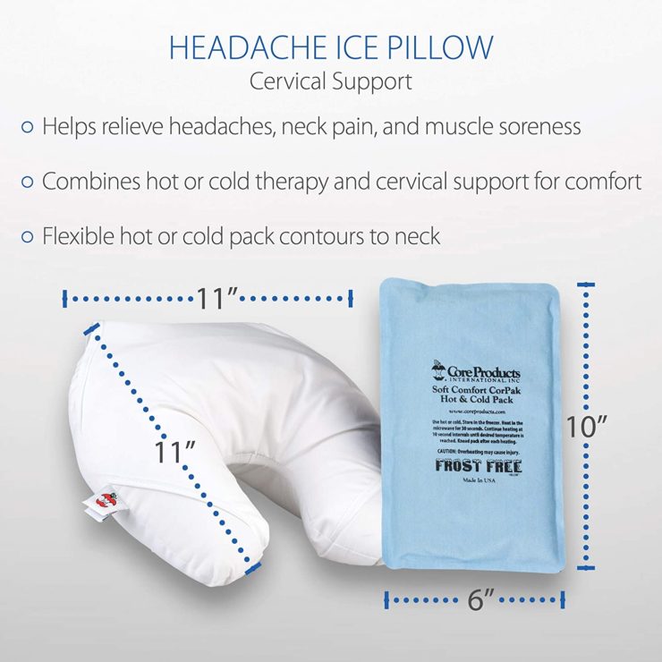 ice bear neck pillow