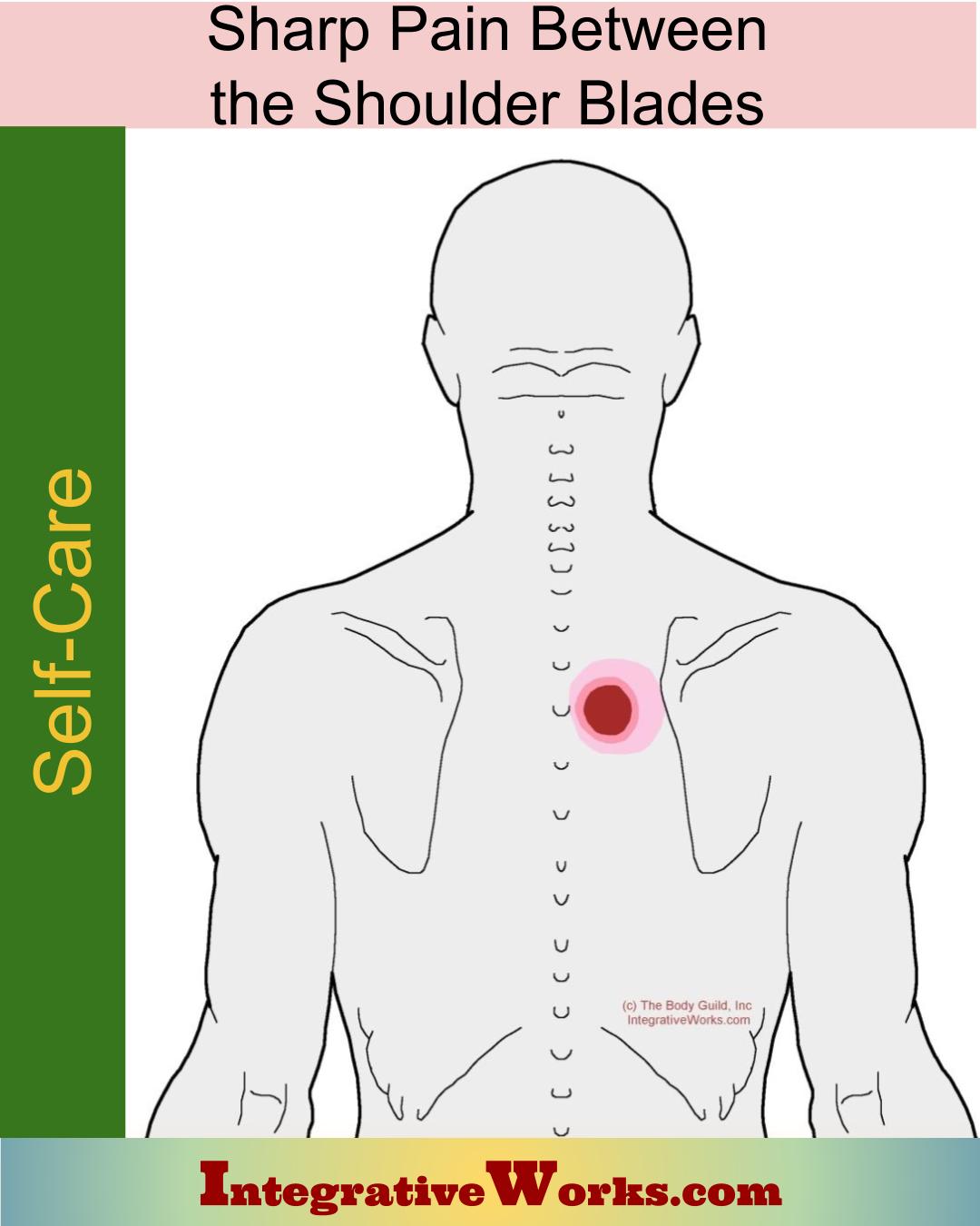 Self Care – Sharp Upper Back Pain Between the Shoulder Blades