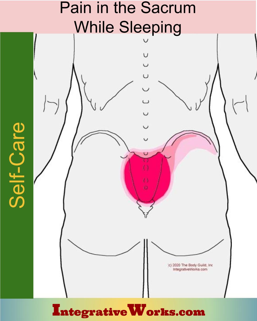 Self Care – Pain in the Sacrum or Crest of the Hip While Sleeping